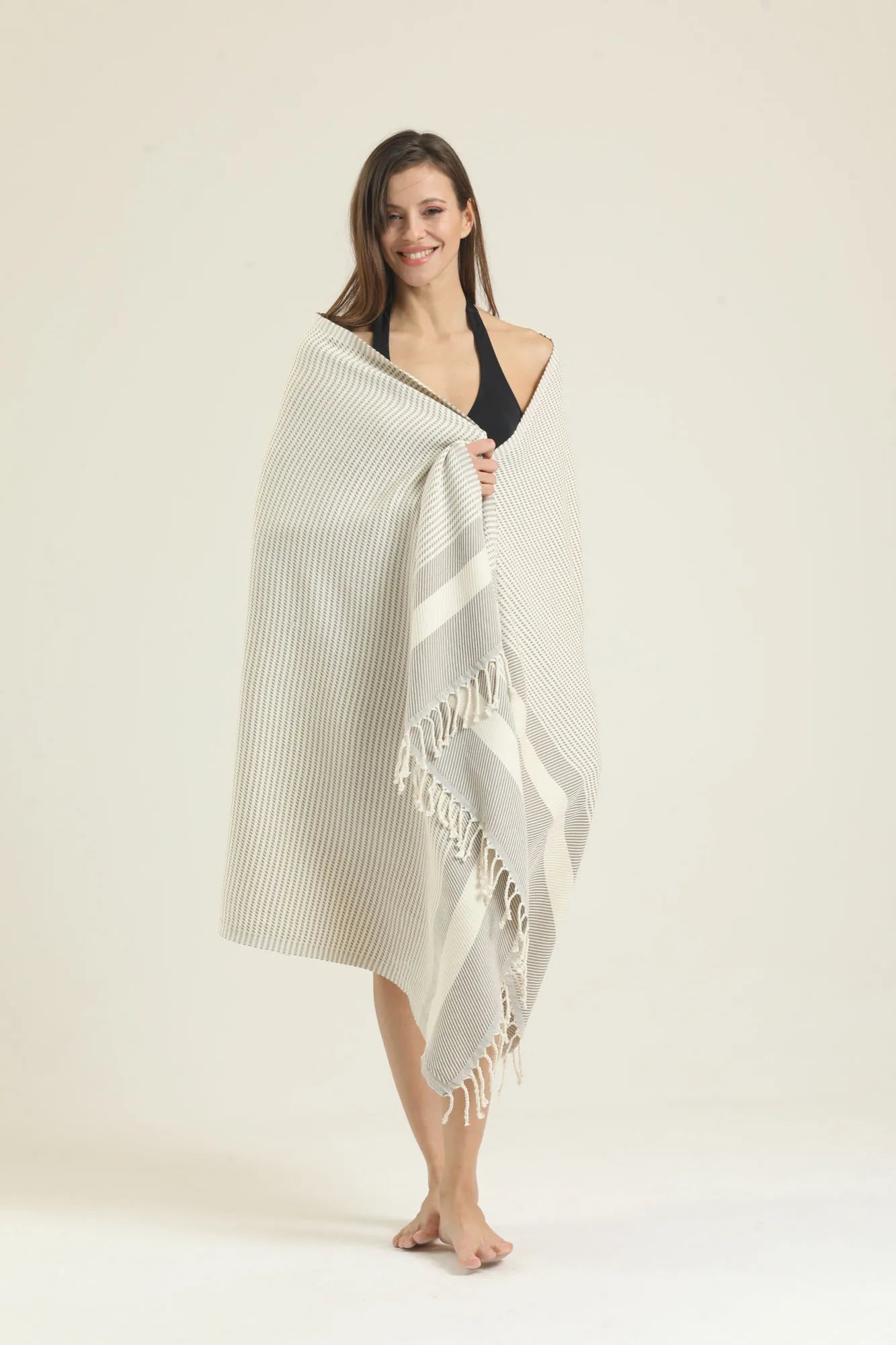 100% Cotton Oversized Beach towels  Quick Dry, Sand-Free - Multiple Colors