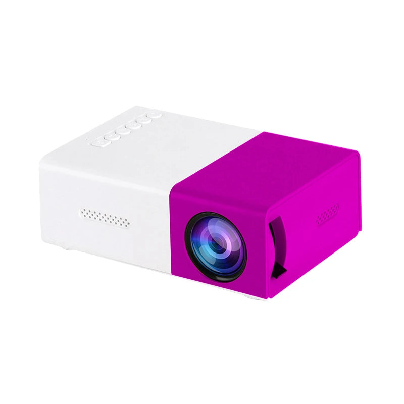 New LED Portable Projector Audio Home Theater Media Player