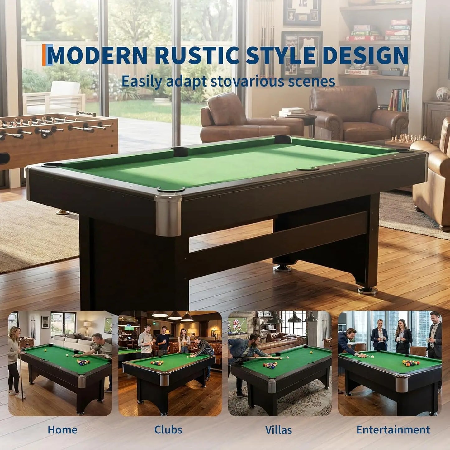 2-in-1 Multi-Game Combination Table