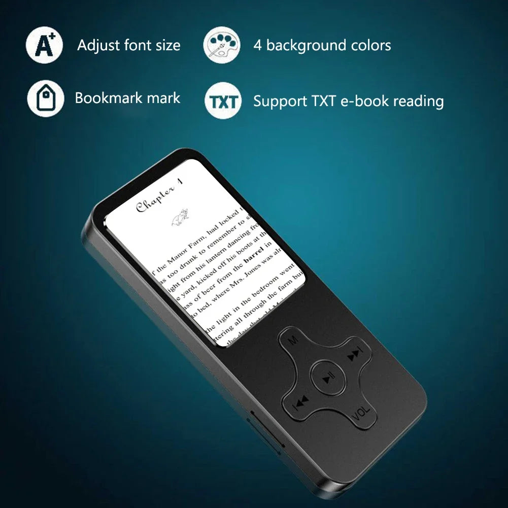 Mini MP3 Player with Bluetooth Speaker