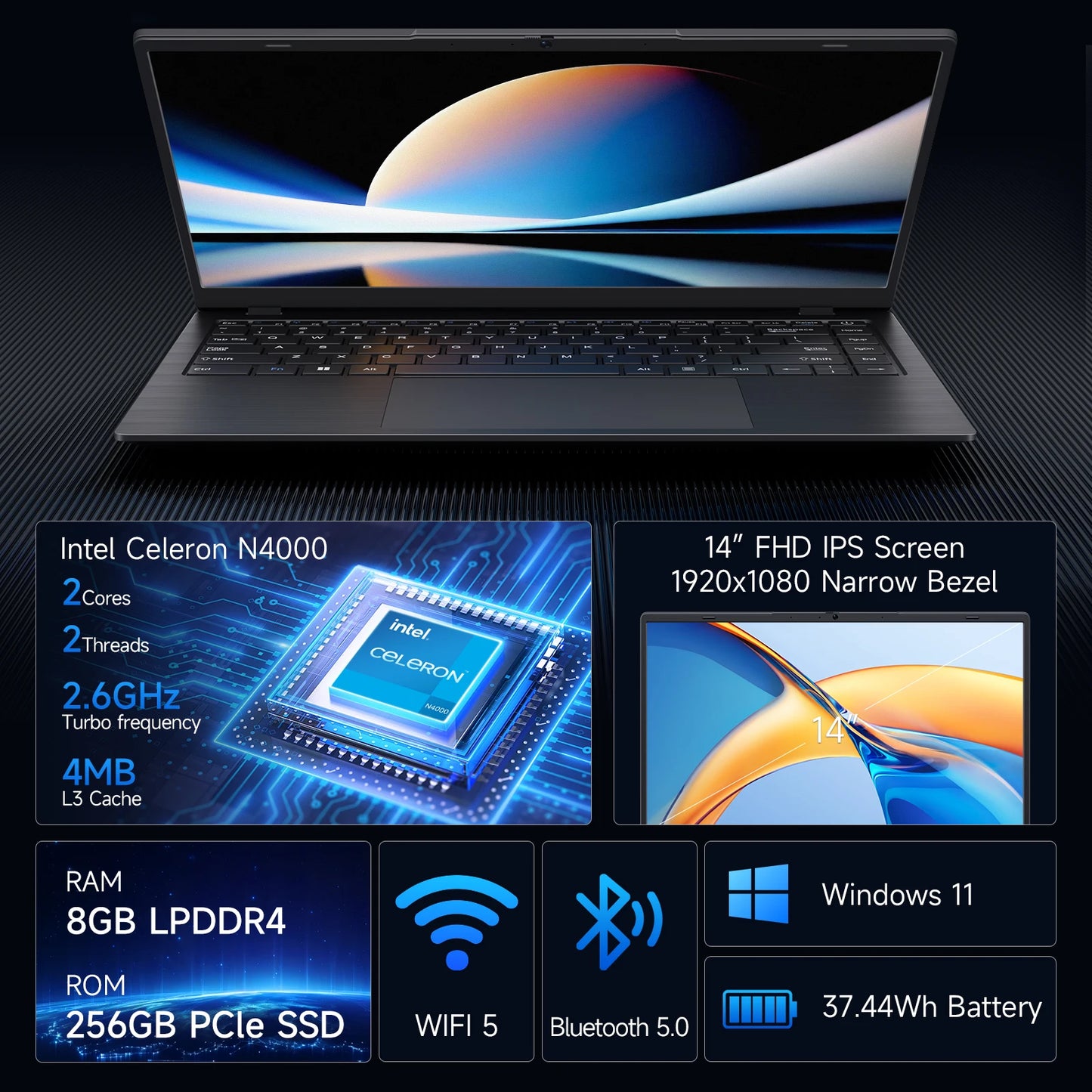 14 Inch Windows 11 Laptops Notebook Pc Computer Laptop