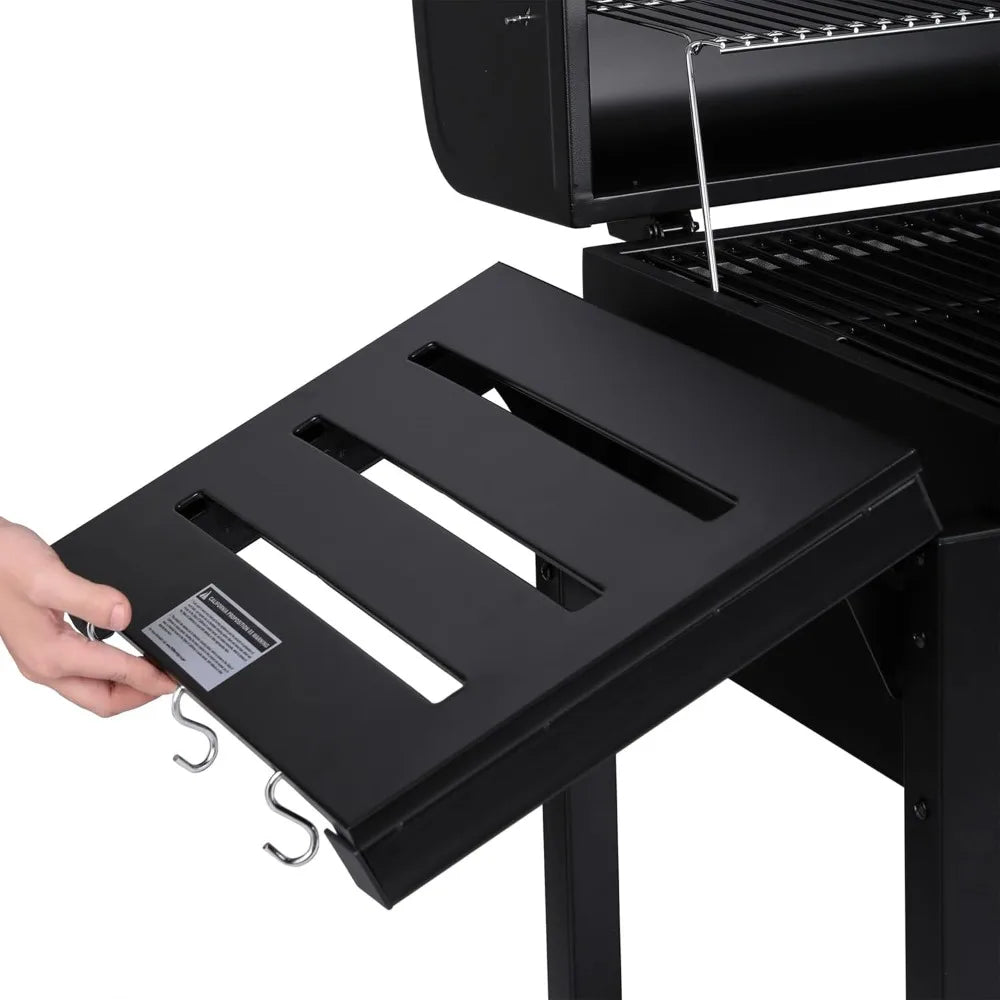 30-Inch Charcoal Grill for Picnic, Camping, Patio & Backyard Cooking