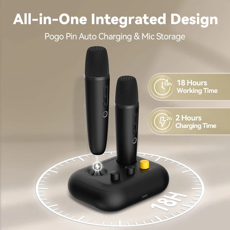 Puremic Karaoke Machine, MTV karaoke songs with 2 mics