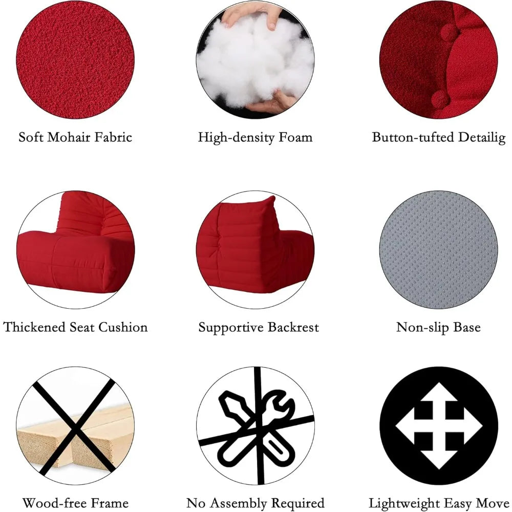 Lazy Floor Sofa Bean Bag Couch