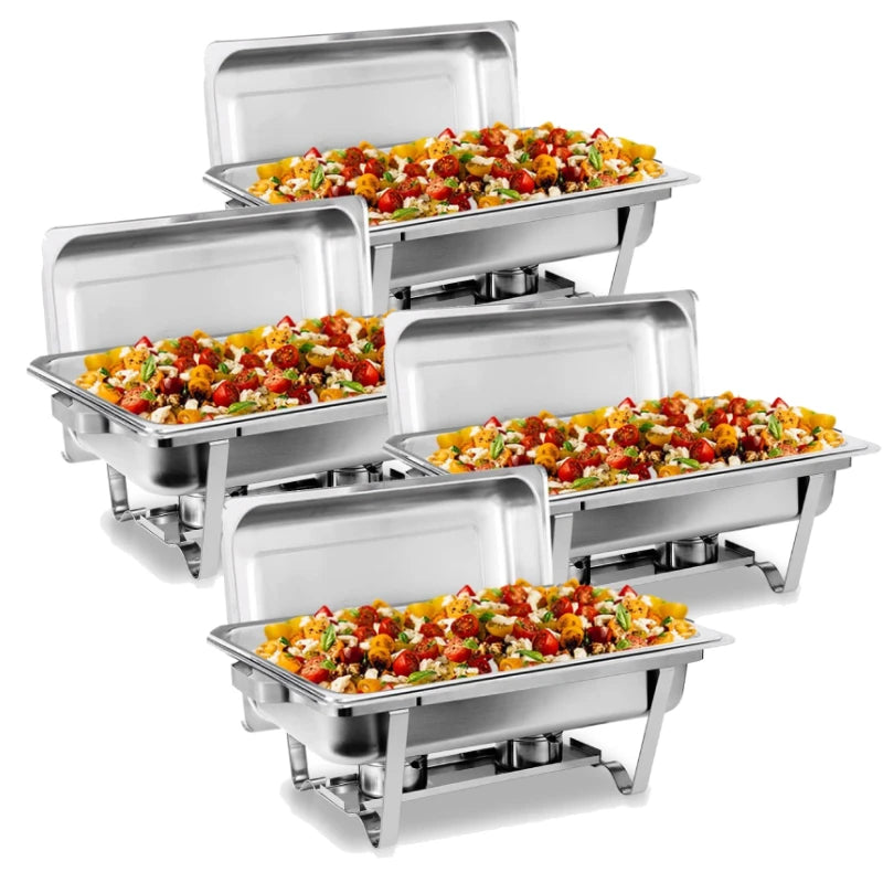 Chafing Dish Buffet Set Stainless Steel Food Warmer Kit
