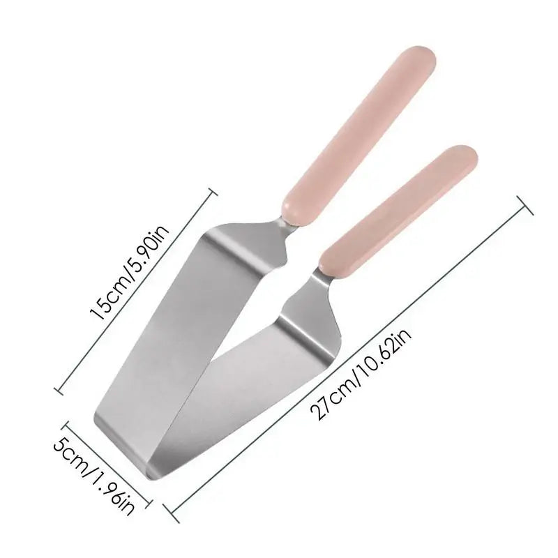 Stainless Steel Cake Slicer Anti-slip Handle Kitchen Baking Tools