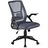 Mid-back Swivel Ergonomic Office Chair With Adjustable Arms Mesh Lumbar Support