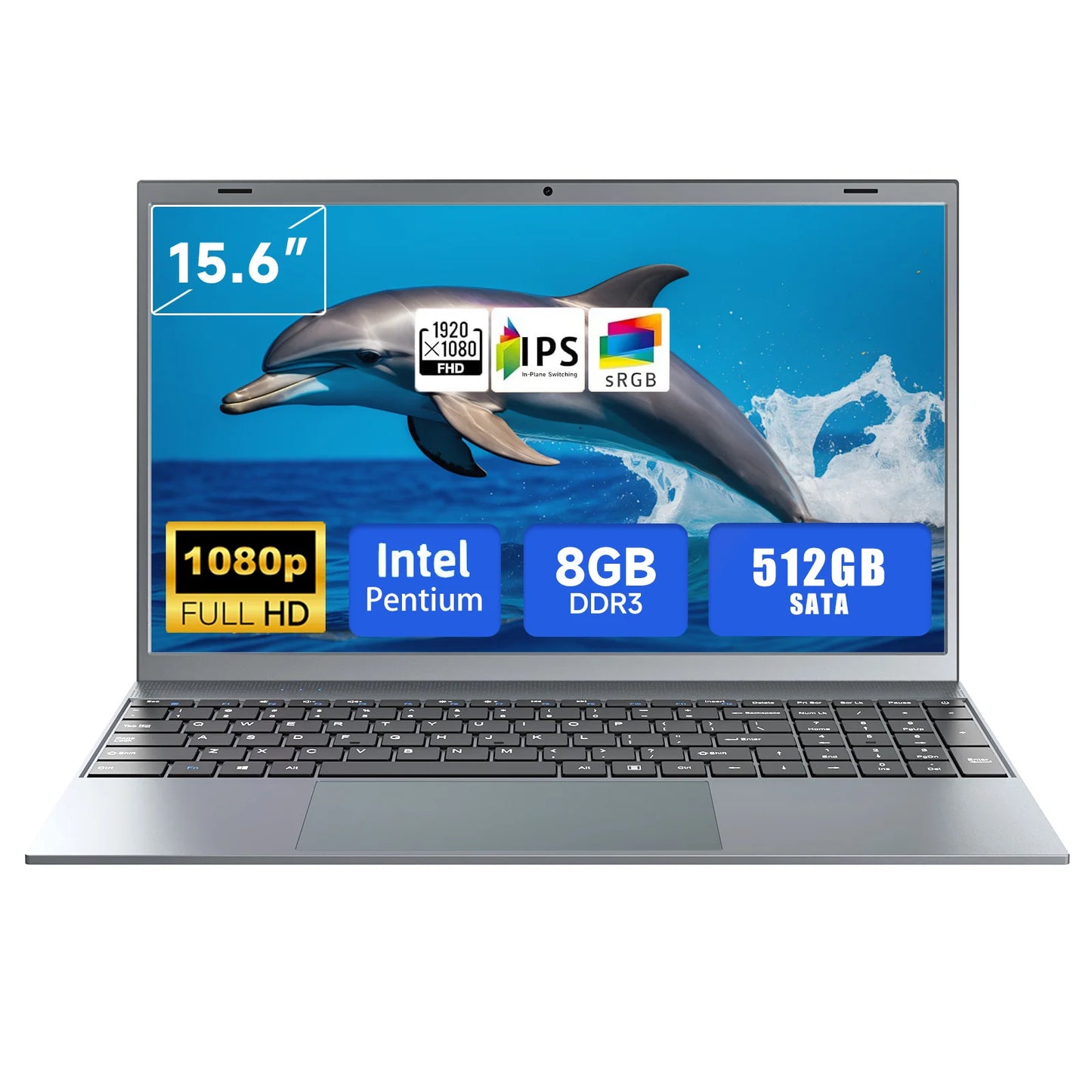15.6 Inch Laptop Windows 11 For Students And Business