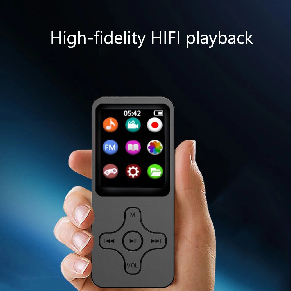 Mini MP3 Player with Bluetooth Speaker