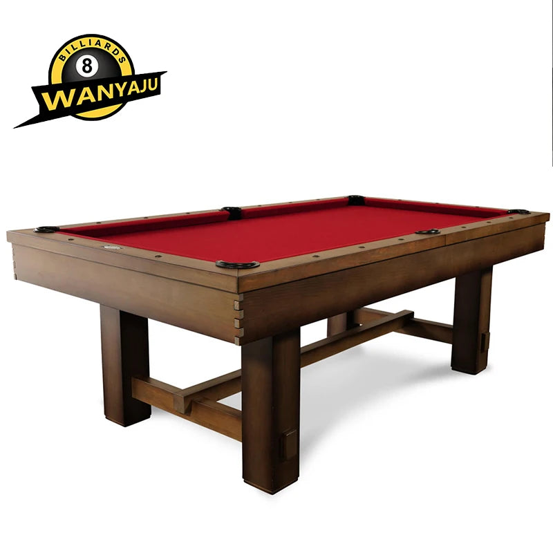 3-in-1 Convertible Pool Table with Dining and Ping Pong Top