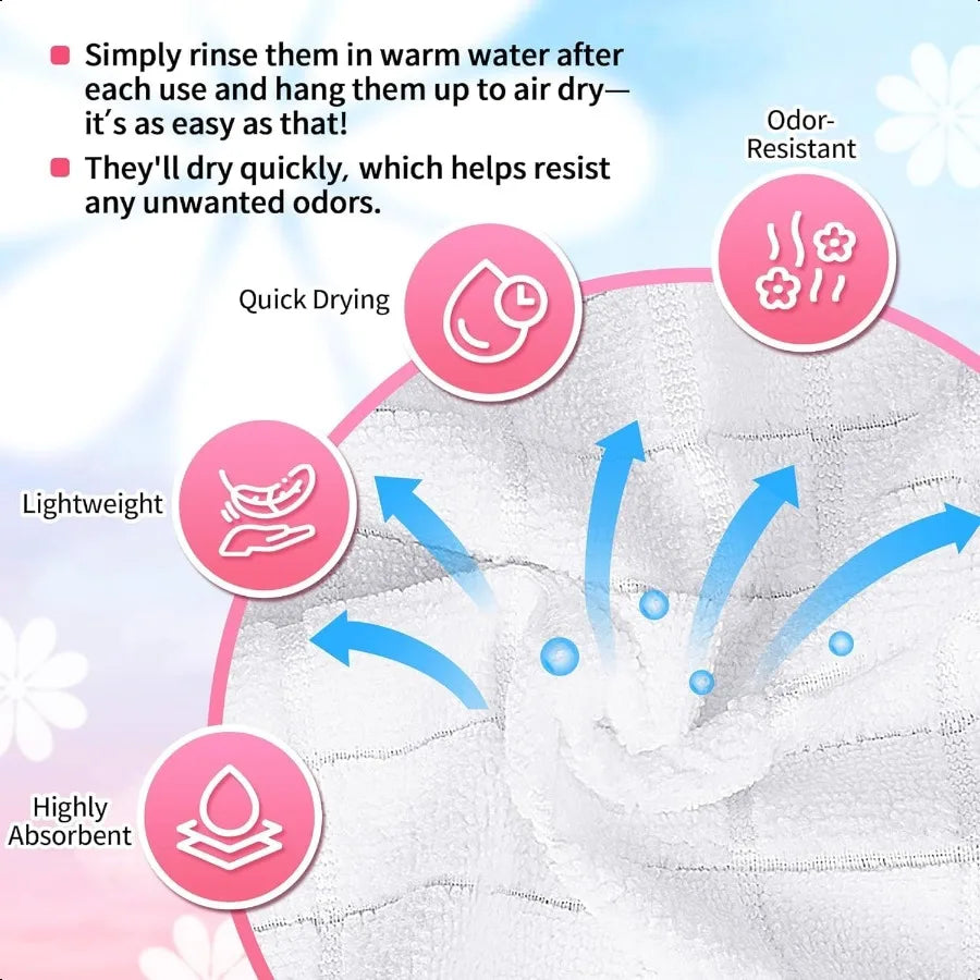 50 Pack Wash Cloths Soft Lint Free Quick Dry Absorbent