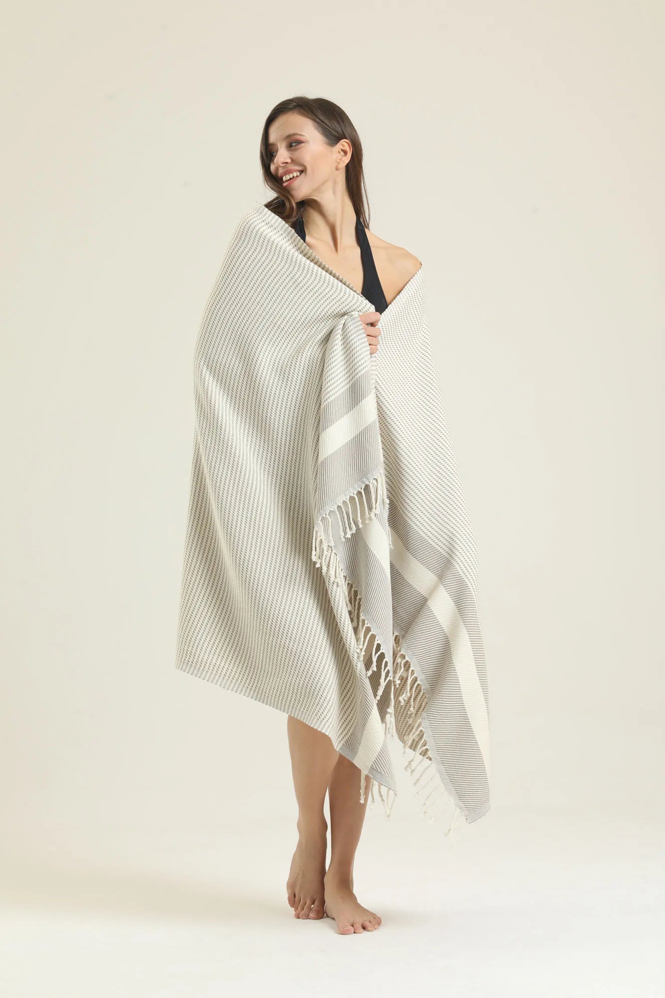 100% Cotton Oversized Beach towels  Quick Dry, Sand-Free - Multiple Colors