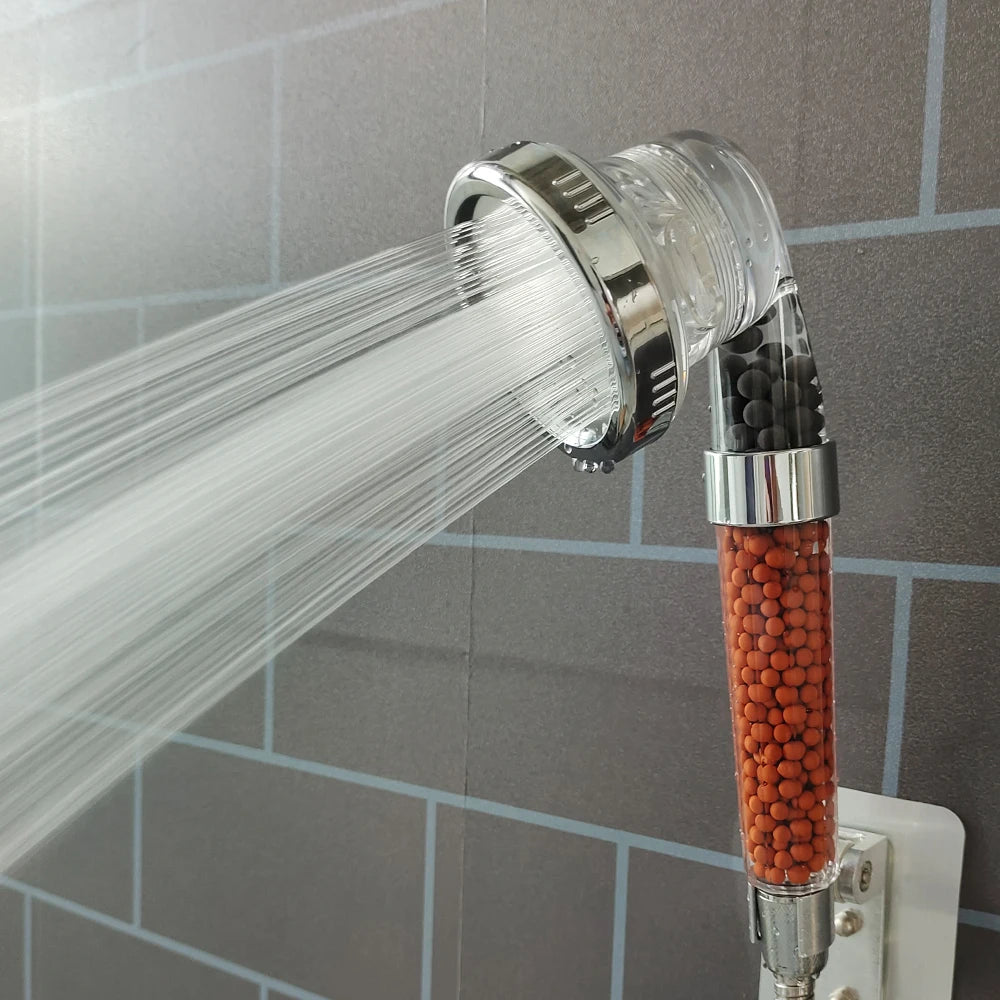 Bathroom 3 Modes Adjustable High Pressure Shower Head