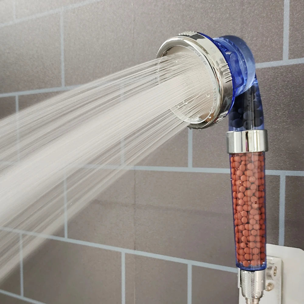 Bathroom 3 Modes Adjustable High Pressure Shower Head