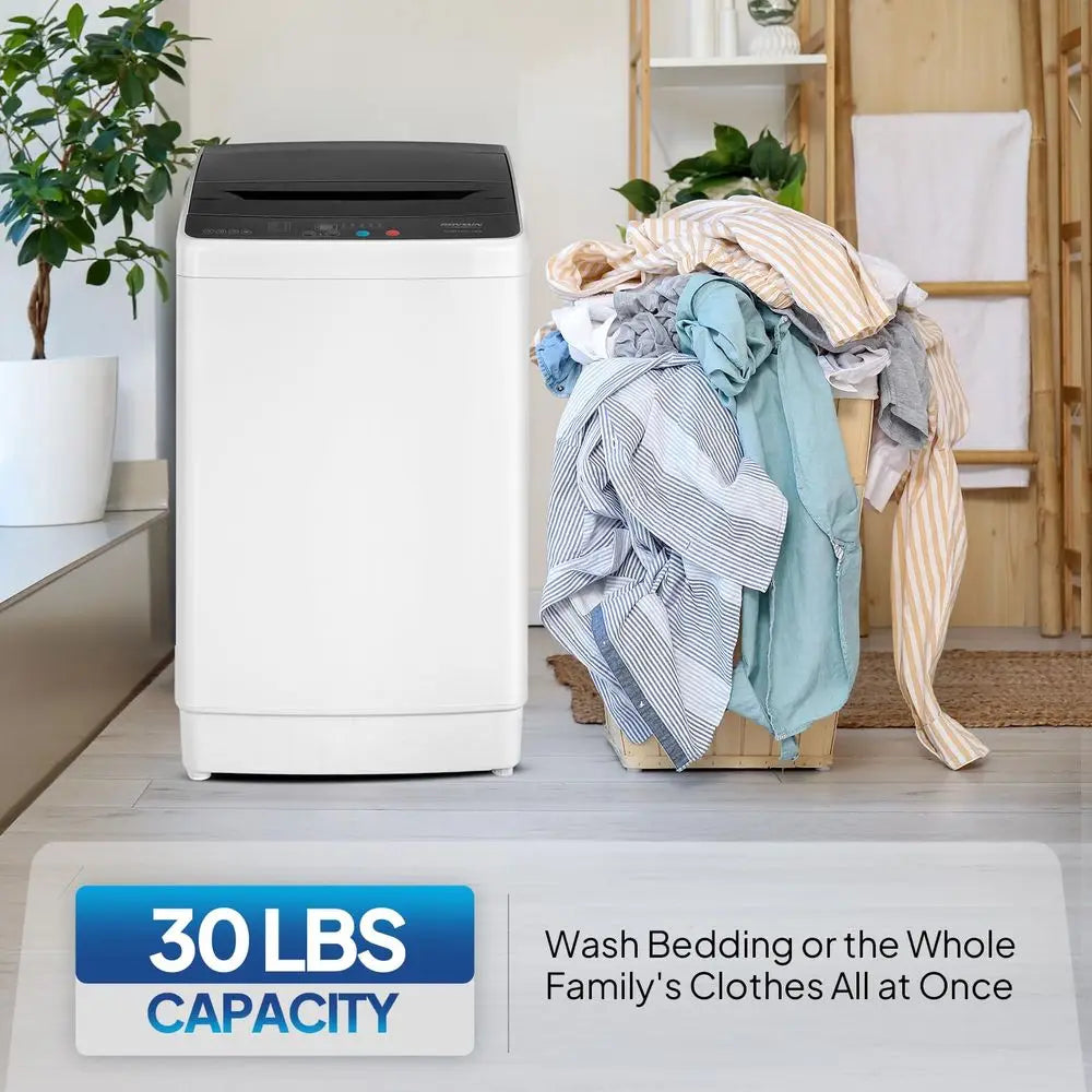 Fully Automatic Portable Washer with Stainless Steel Drum, Electric