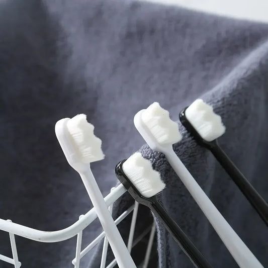 10pcs/set Toothbrush Bristle Ultrafine Adult Tooth Brush Portable Travel