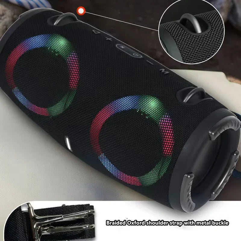 Portable Waterproof 100W High Power Bluetooth Speaker FM Boom Box
