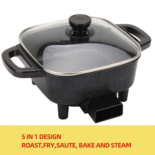 Electric Frying Pan, Temperature Control, Non Stick