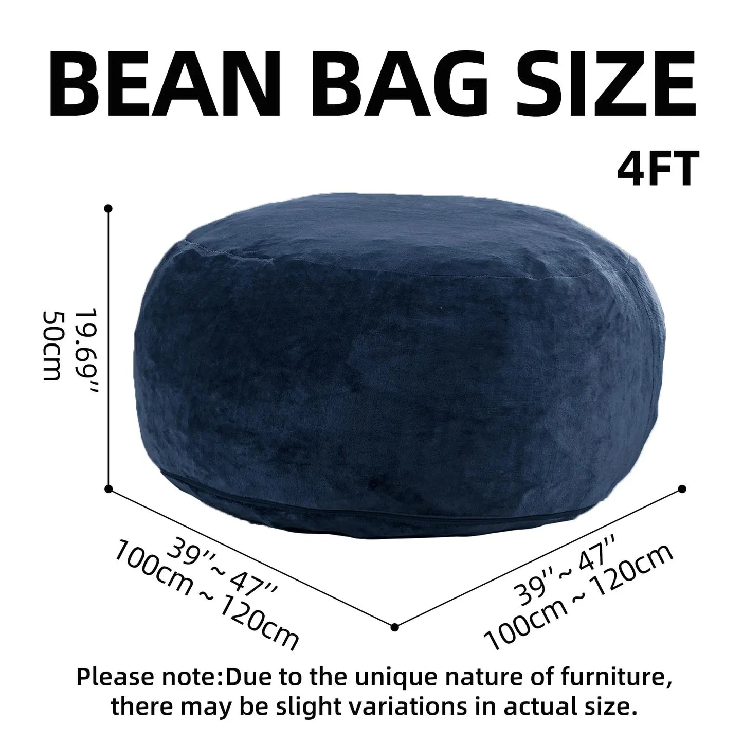 luxurious puff chair, spacious and comfortable recliner