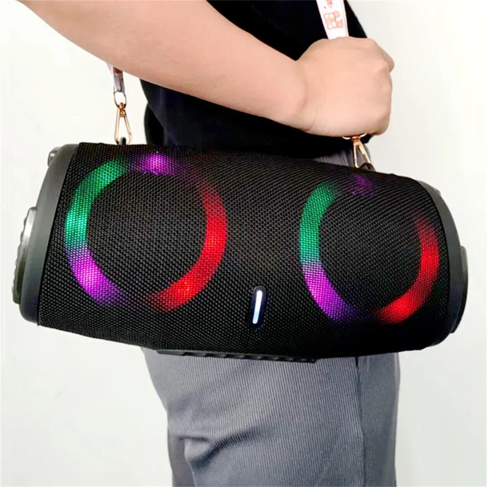 Portable Waterproof 100W High Power Bluetooth Speaker FM Boom Box