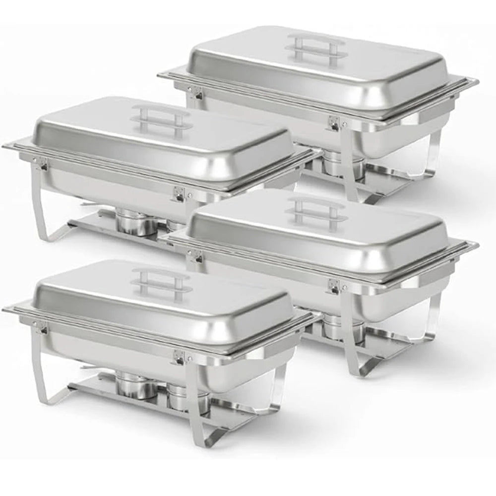 Chafing Dish Buffet Set 8QT Electric Stainless Steel for Party Catering
