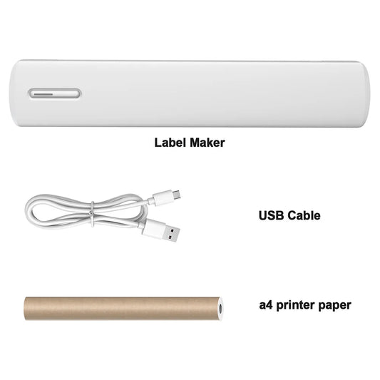 Portable Printer Wireless Inkless Thermal  Mobile Printer Support Android iOS