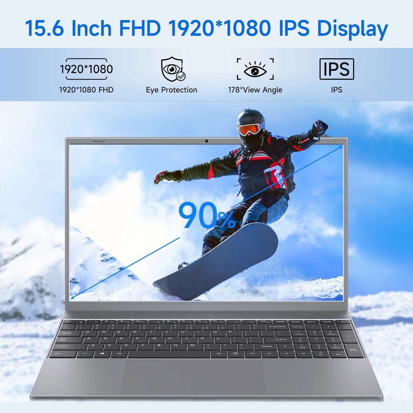 15.6 Inch Laptop Windows 11  For Students And Business
