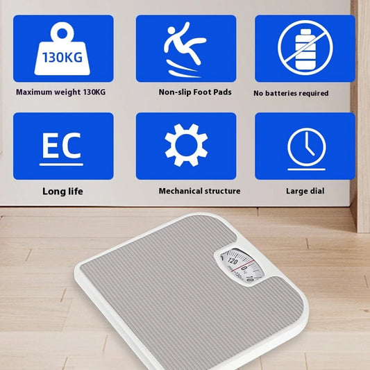 Home Portable Precision Durable Body Scale, Non-Slip Pad, Waterproof
