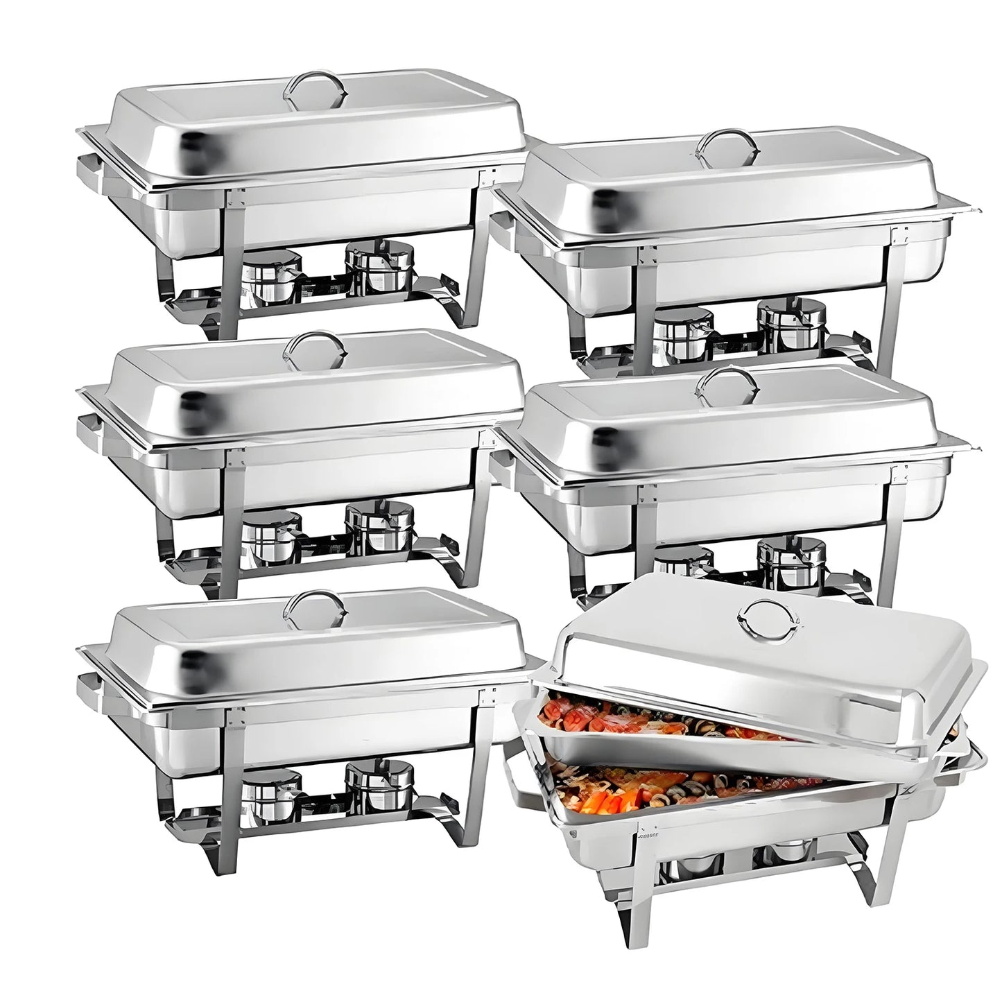 Chafing Dish Buffet Set Stainless Steel Food Warmer Kit