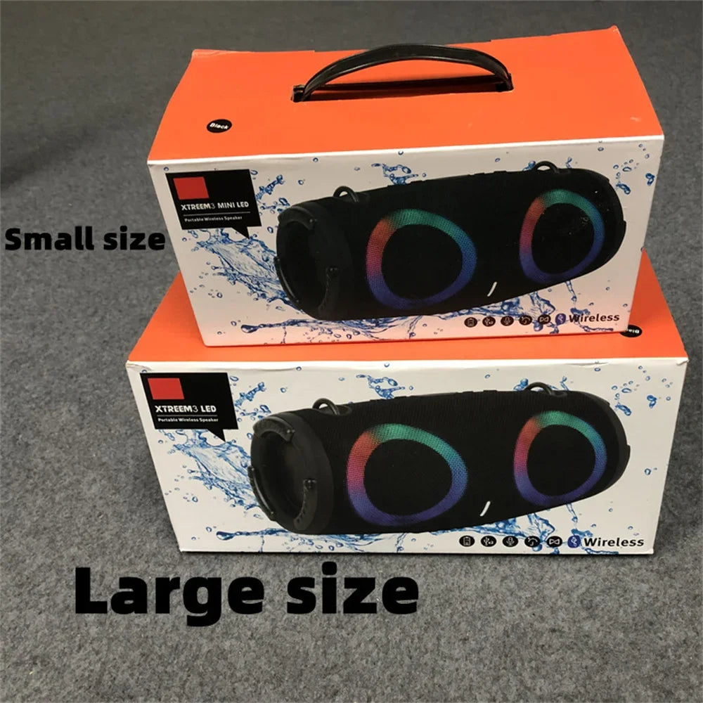 Portable Waterproof 100W High Power Bluetooth Speaker FM Boom Box