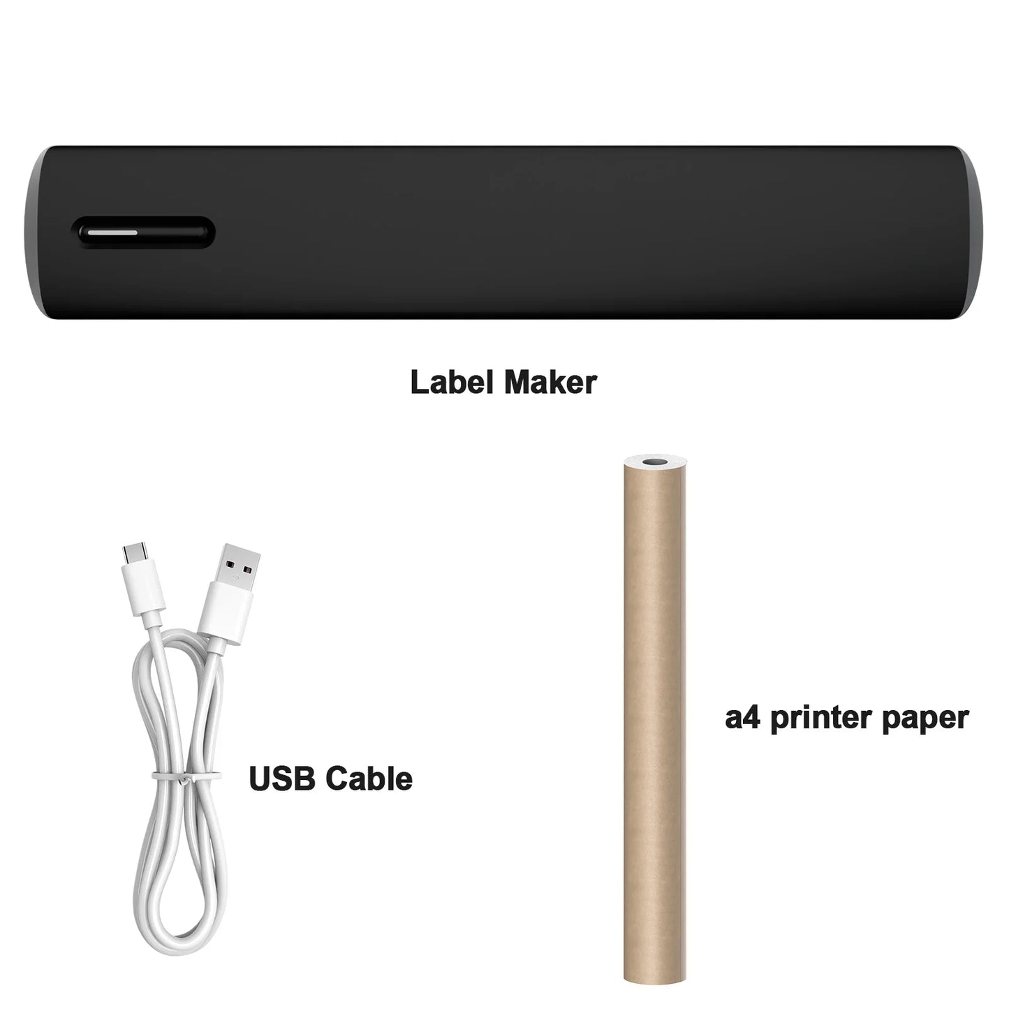 Portable Printer Wireless Inkless Thermal  Mobile Printer Support Android iOS