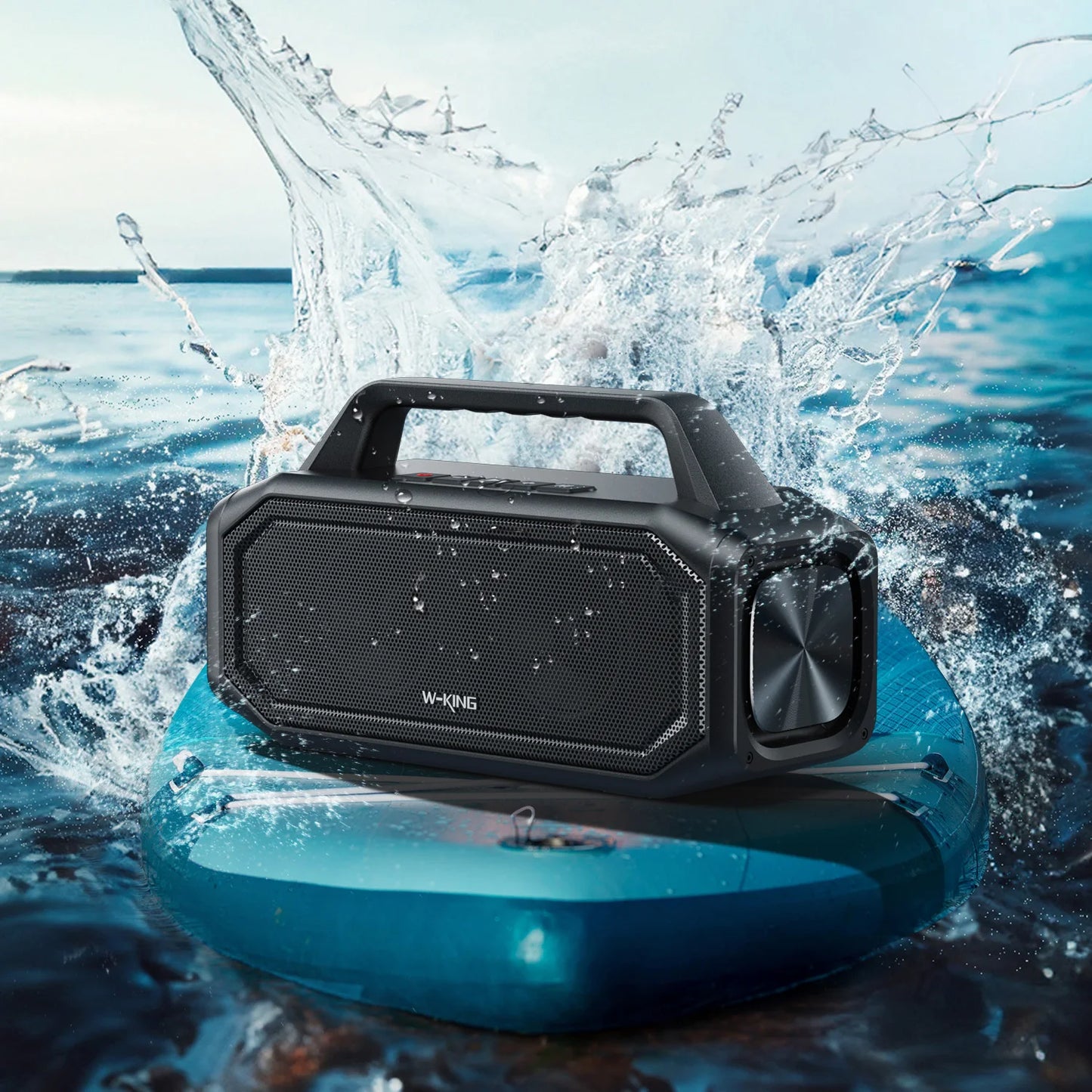 Bluetooth Wireless, Portable Outdoor Speakers Loud with Bass Boost