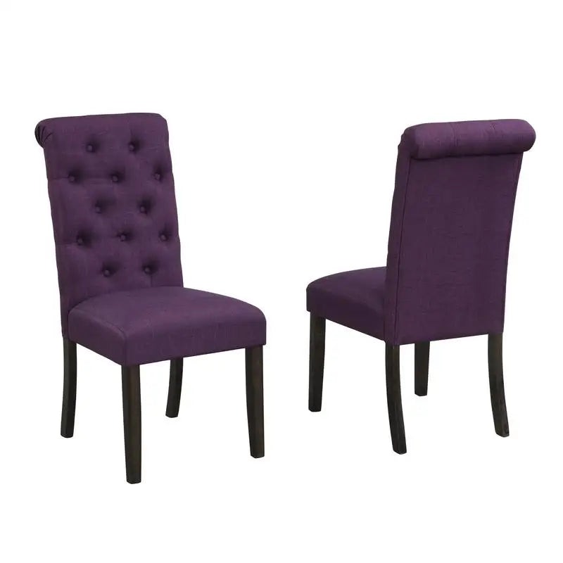 Urban Style Wood  Dining Set with Table and 6 Chairs