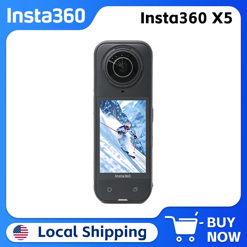 Insta360 Video with Dual Sensors Battery Life, Replaceable Lenses