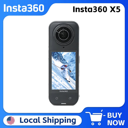 Insta360 Video with Dual Sensors Battery Life, Replaceable Lenses