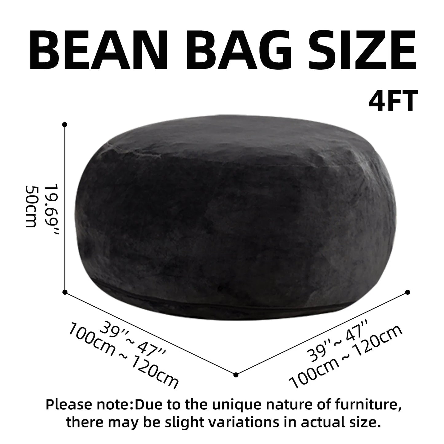 luxurious puff chair, spacious and comfortable recliner