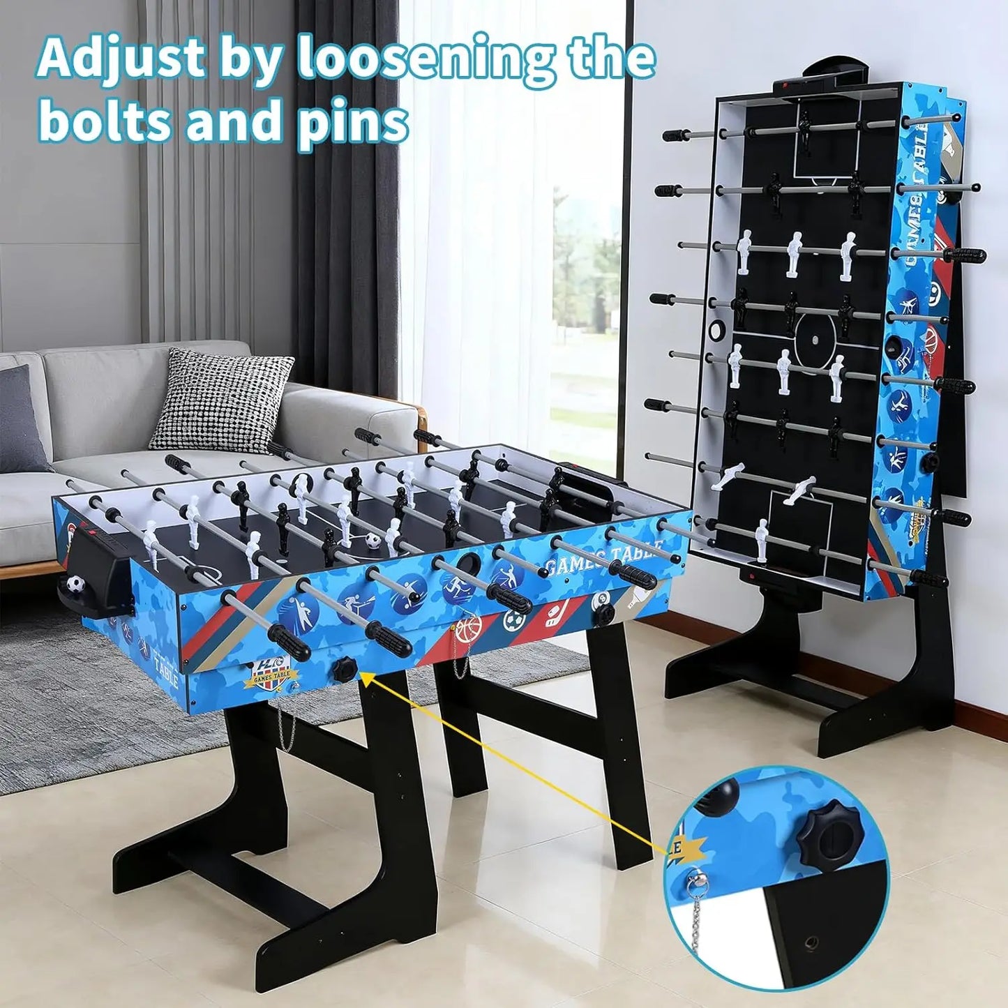 5-in-1 multifunctional play table set for children: