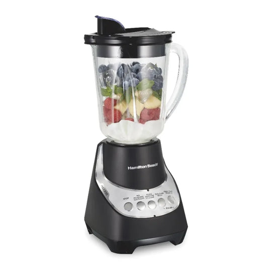 Wave Action Quiet Blender, 48 oz. Glass Jar, 12 Blending Functions