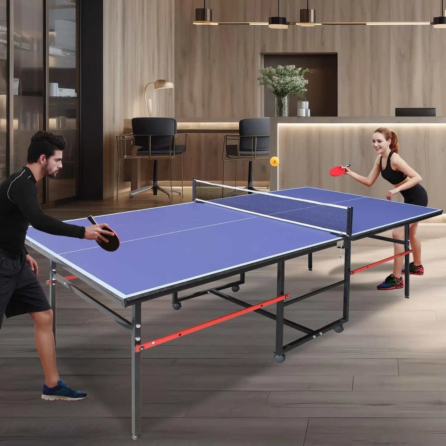 Portable Collapsible Indoor/Outdoor Ping Pong Table