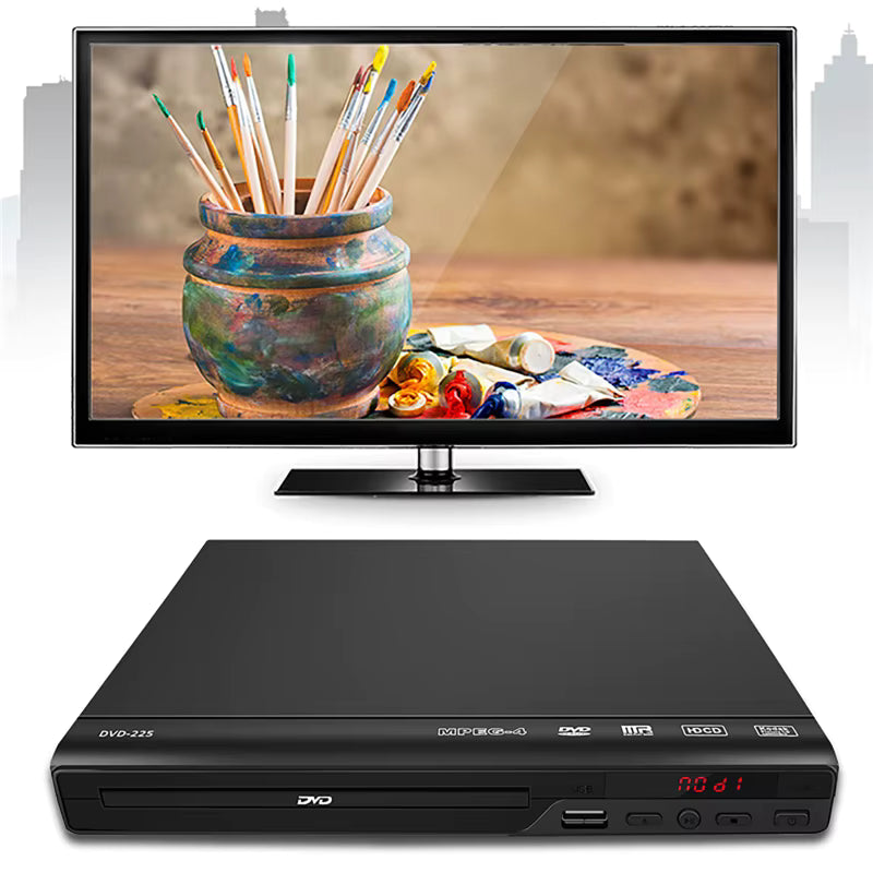 DVD Player for TV, CD, AV Output, Remote Control