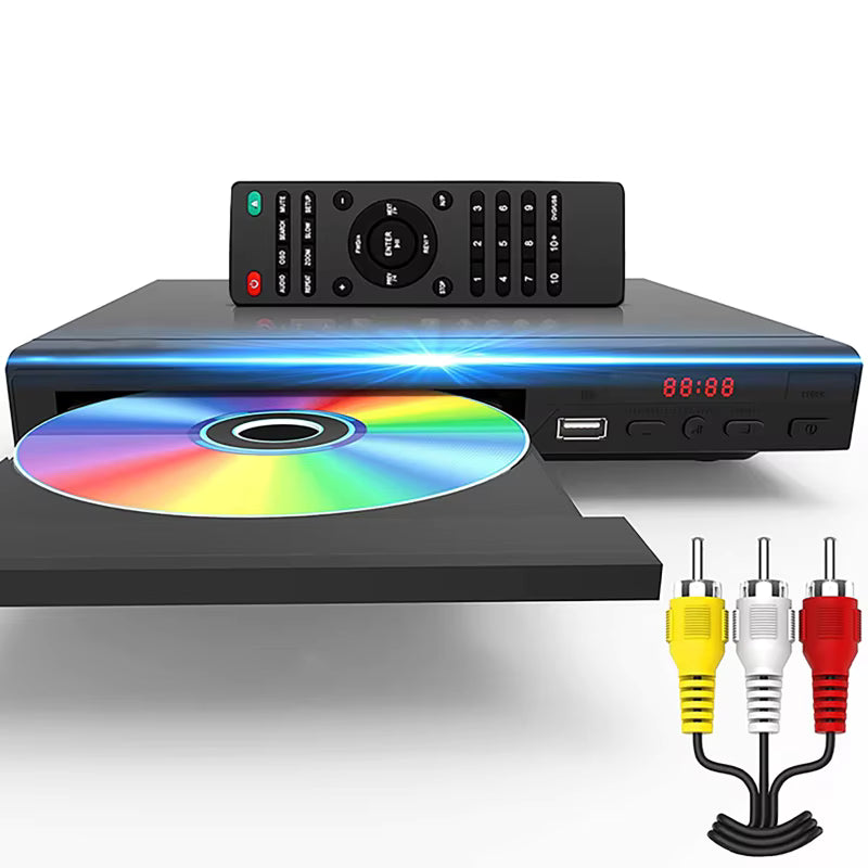 DVD Player for TV, CD, AV Output, Remote Control
