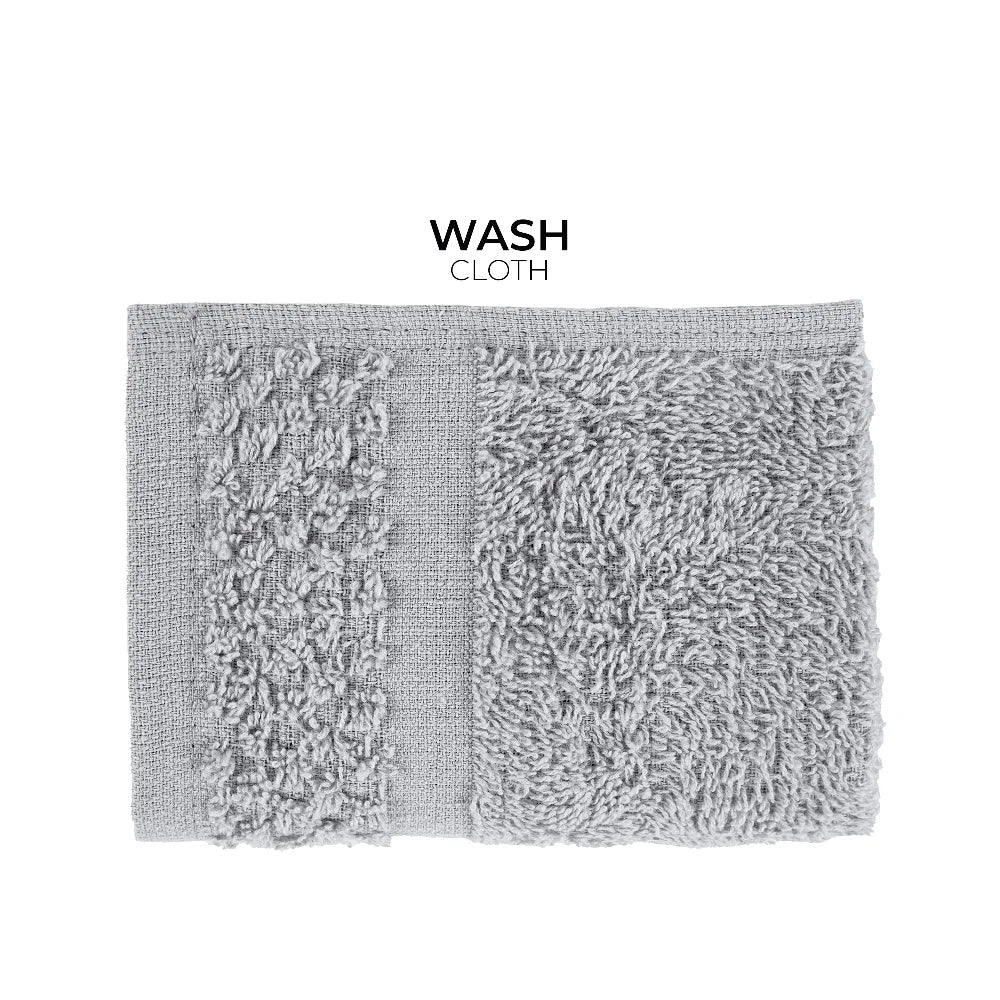 10 Piece Cotton Towel Set Soft Absorbent Quick Dry Durable