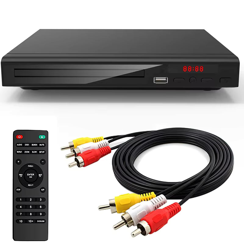 DVD Player for TV, CD, AV Output, Remote Control