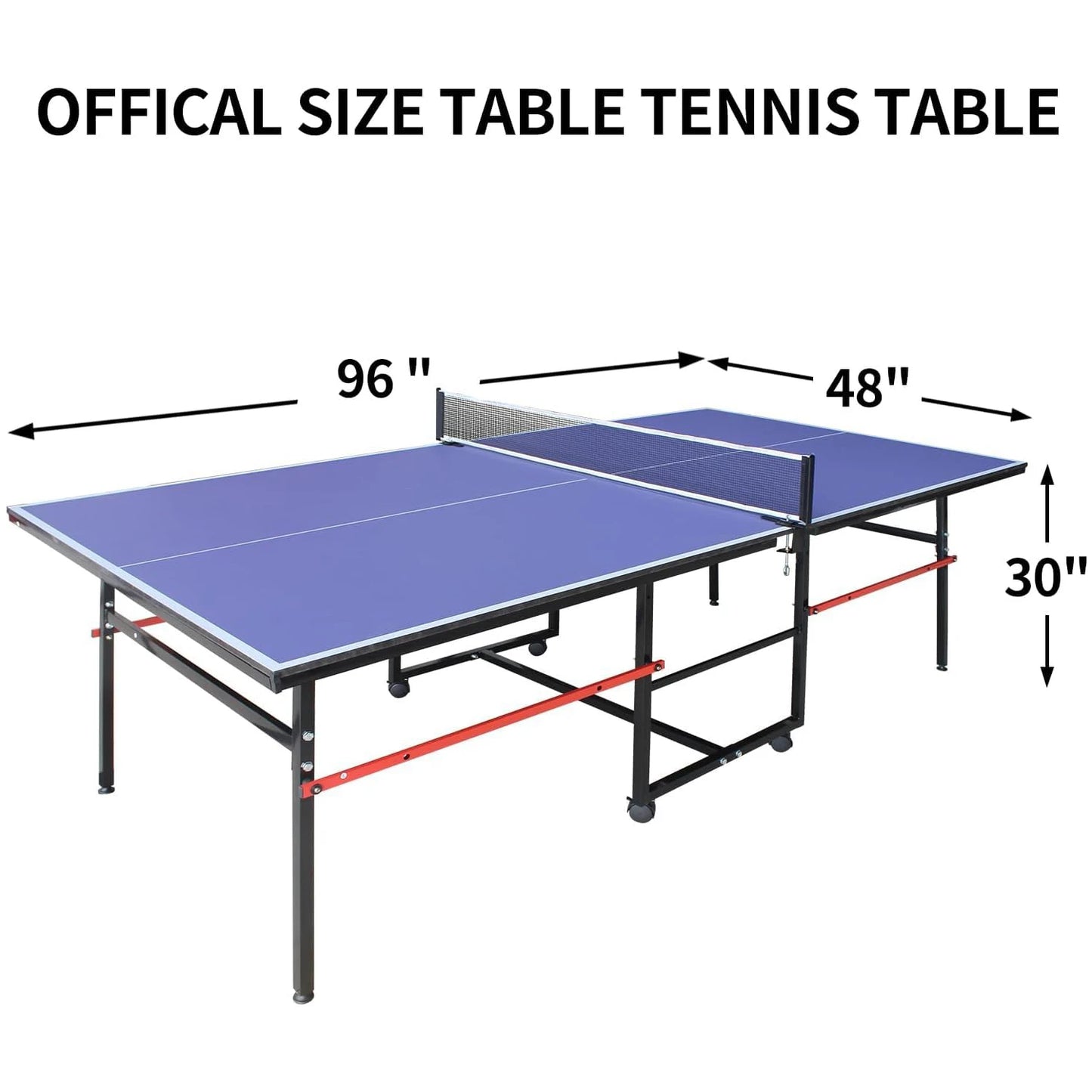 Portable Collapsible Indoor/Outdoor Ping Pong Table