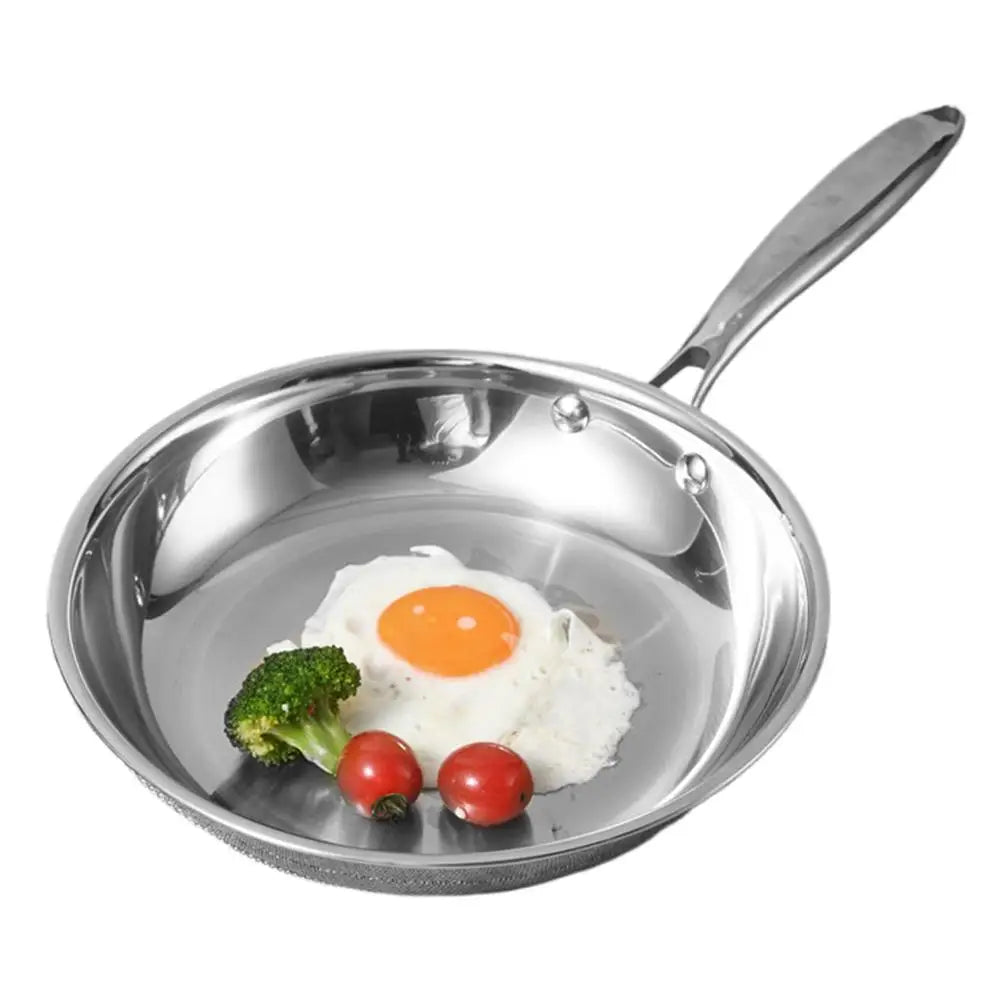 Stainless Steel Pans Oven-safe,Non-coated Non-stick Cookware