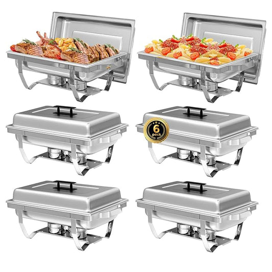Chafing Dish Buffet Set 8QT Electric Stainless Steel for Party Catering