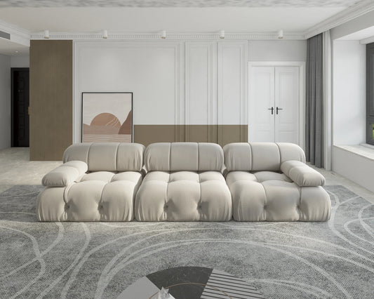 Modular Sectional Sofas Modern Velvet Convertible Couches