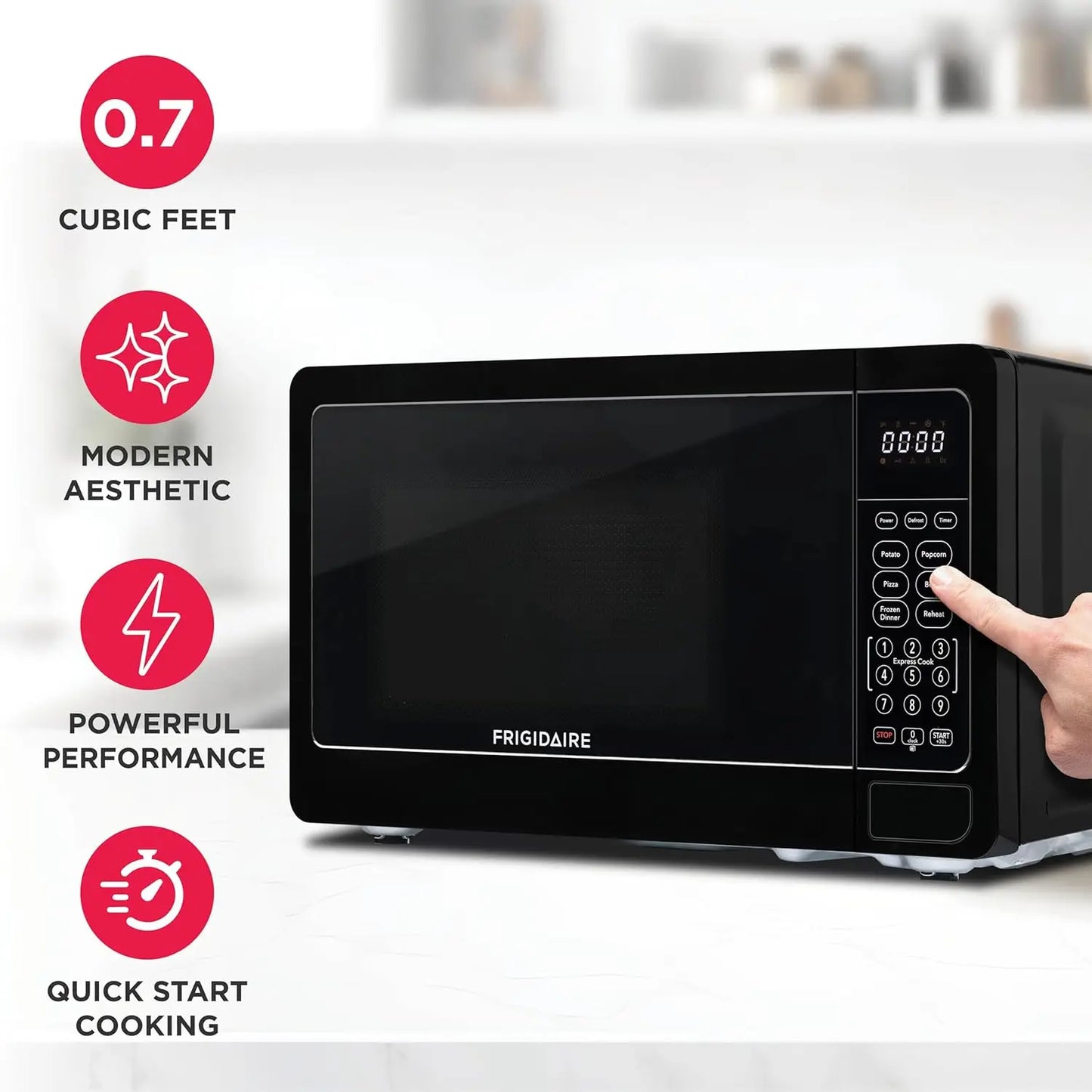 Compact Microwave, Black Design