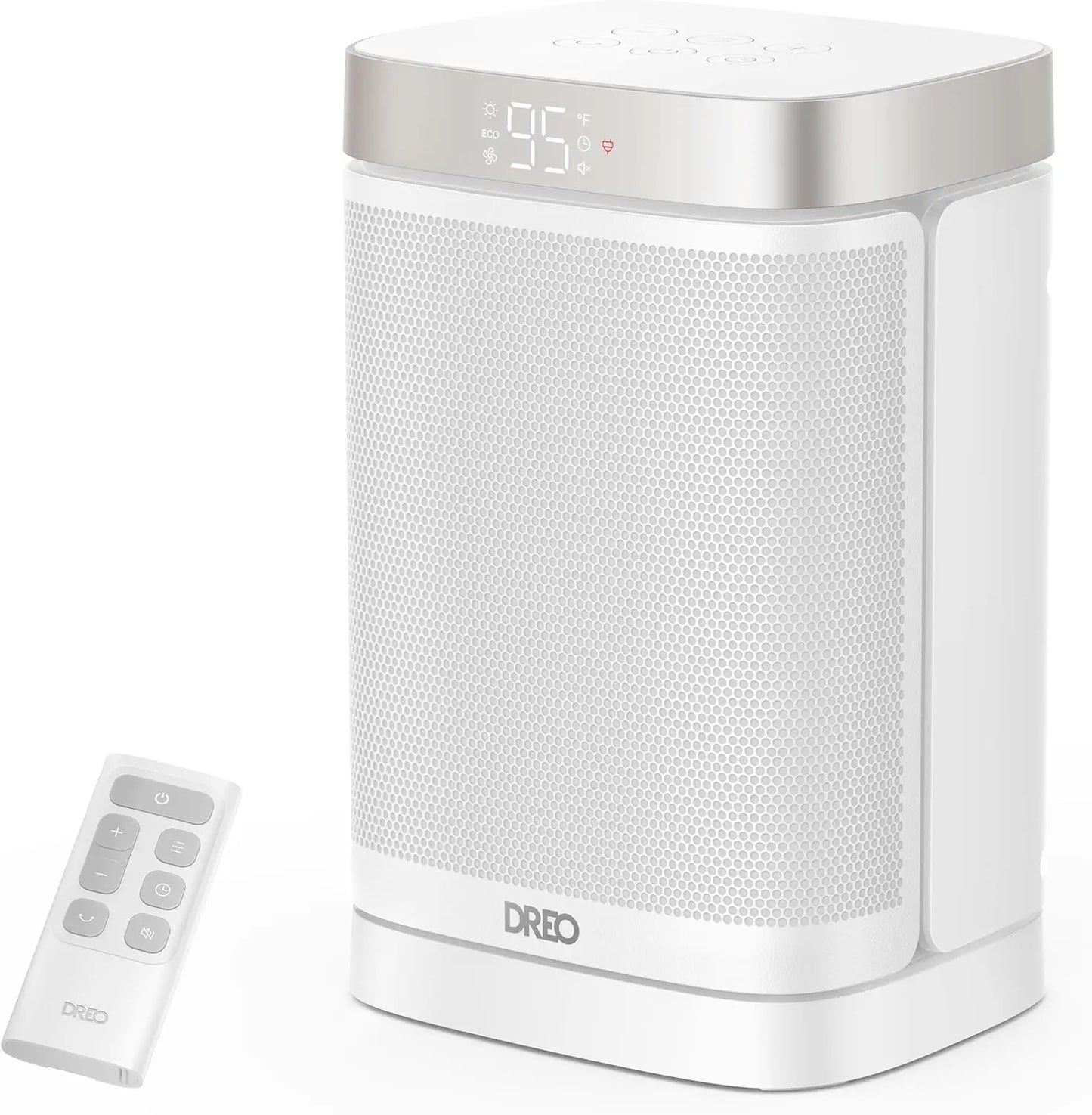 Space Heater with Remote, 70°Oscillating Electric Heaters with Digital Thermostat