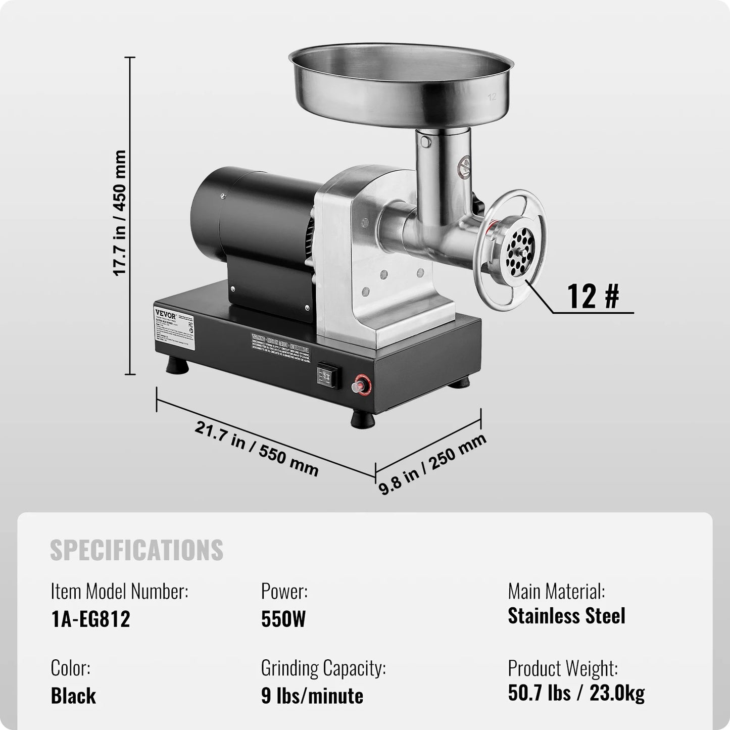 Electric Meat Grinders Grinding Plate Stainless Steel